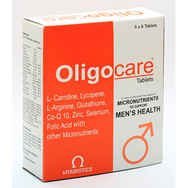 Vitabiotics OLIGOCARE suplemen kesuburan  pria isi 30 tablet / Ovacare