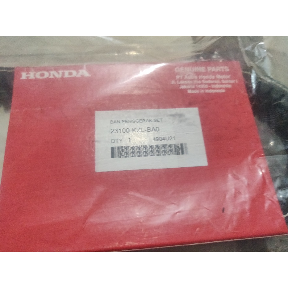 V BELT + ROLLER HONDA ORIGINAL KZL BEAT FI VARIO FI SPACY FI SCOOPY