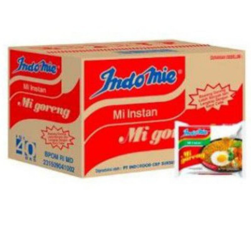 

INDOMIE GORENG SPC 1 DUS ISI 40 PCS .HARGA GROSIR TERMURAH