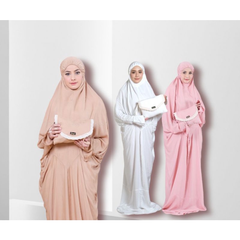 MUKENA TERUSAN DEWASA KATUN RAYON