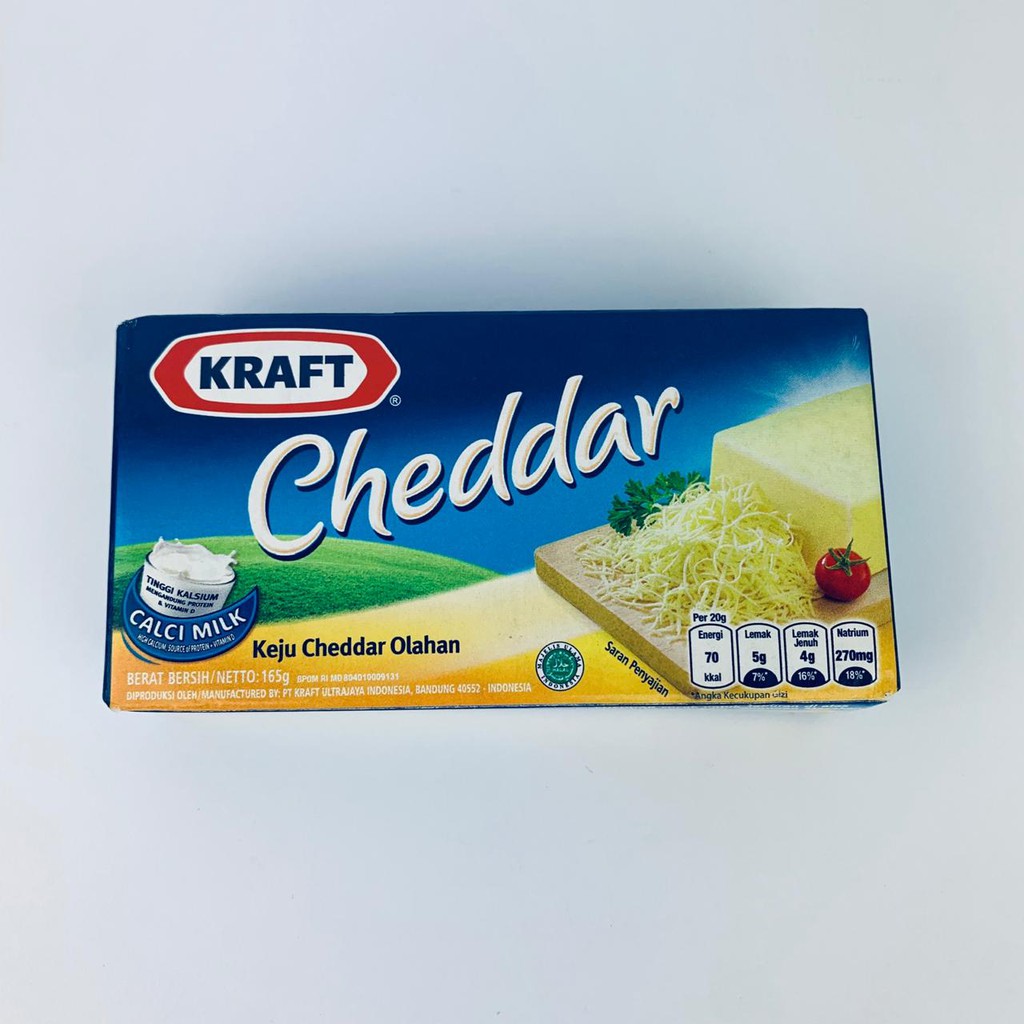 KRAFT CHEDDAR KEJU CHEDDAR 165g Shopee Indonesia KRAFT CHEDDAR KEJU CHEDDAR 165g Shopee Indonesia