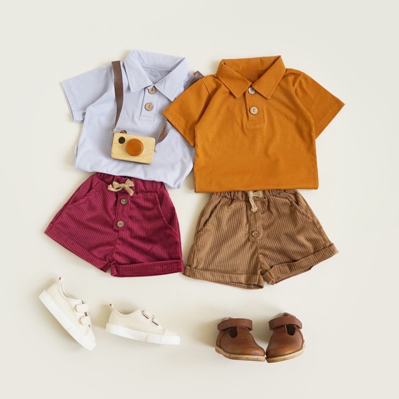 LITTLECAIM - OXTA SET | setelan unisex anak