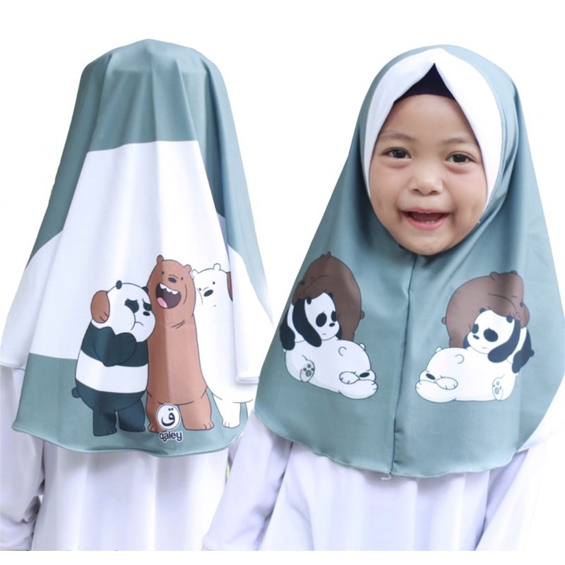 hijab instant motif we ware bear