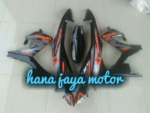 Cover Bodi Satria Fu Ferclif Full Set Body Set Fu Tahun 2014-2016