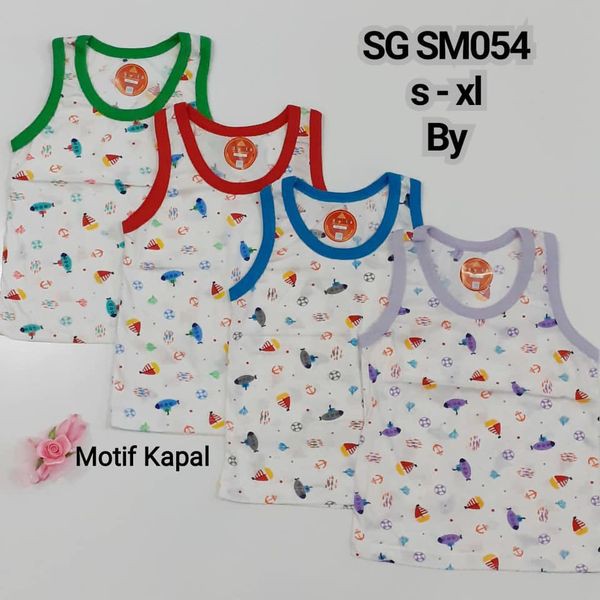 Singlet Anak Katun SNI Agree Kids 0 - 24 bulan