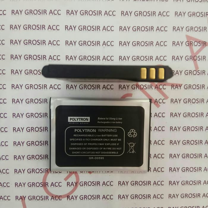 Baterai Original Double Power POLYTRON Rocket R3 R2407 PL-6M4C PL-604