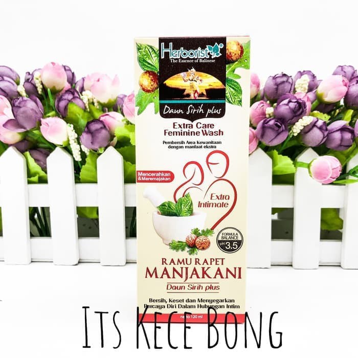 Jual Jual Herborist Daun Sirih Plus Extra Feminine Care Manjakani 120Ml