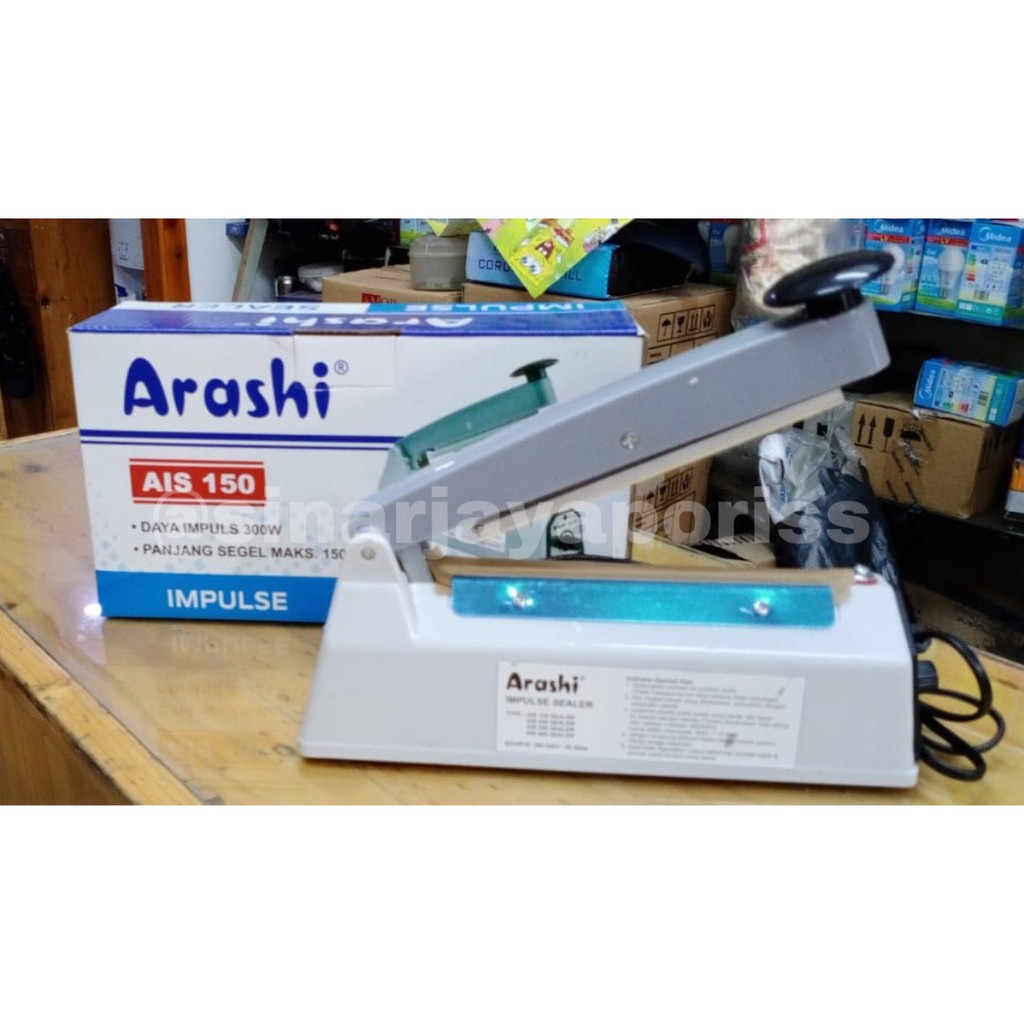Mesin Impulse Sealer Arashi 15cm