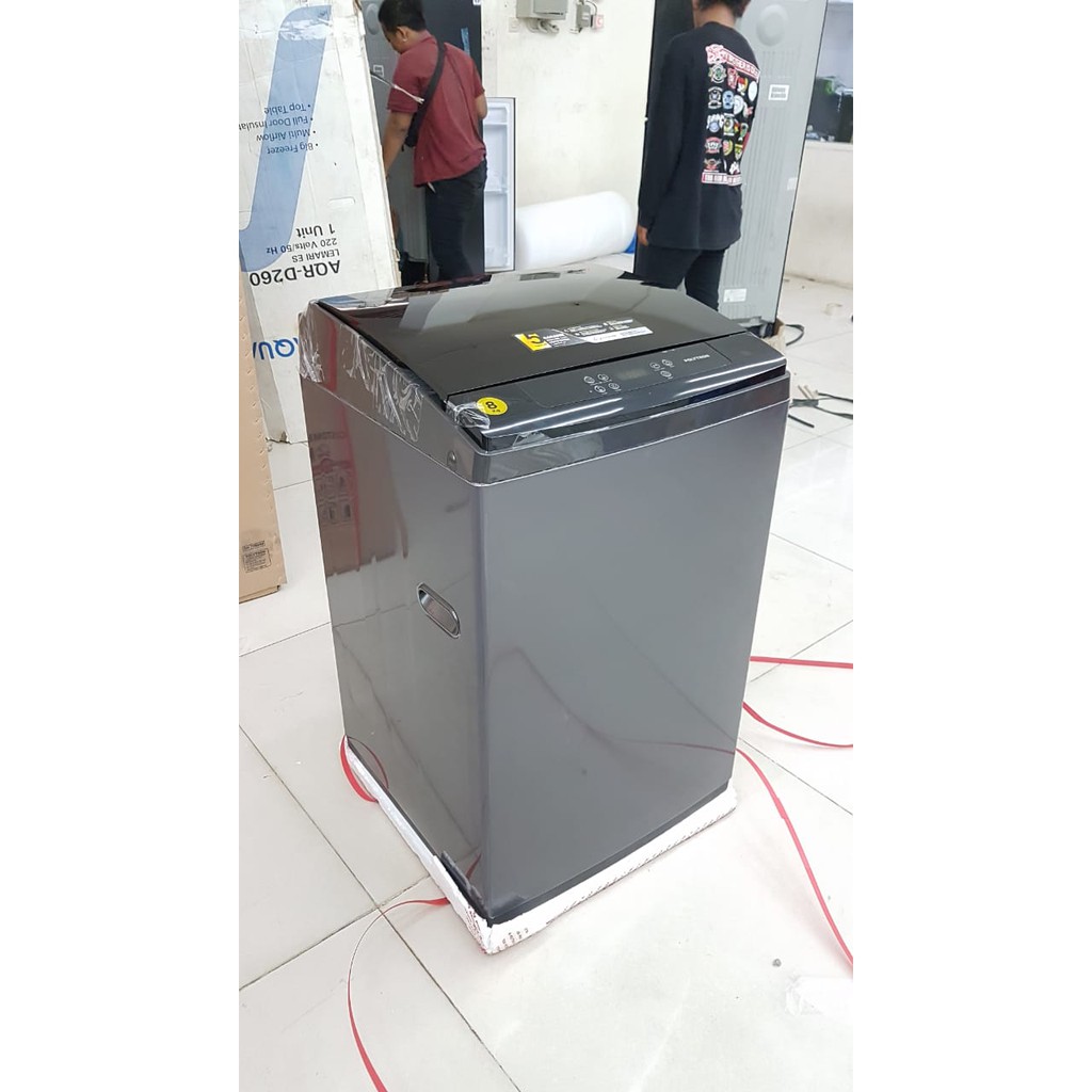 MESIN CUCI 1 TABUNG POLYTRON PAW 80518 TOP LOADING 8 KG ZEROMATIC