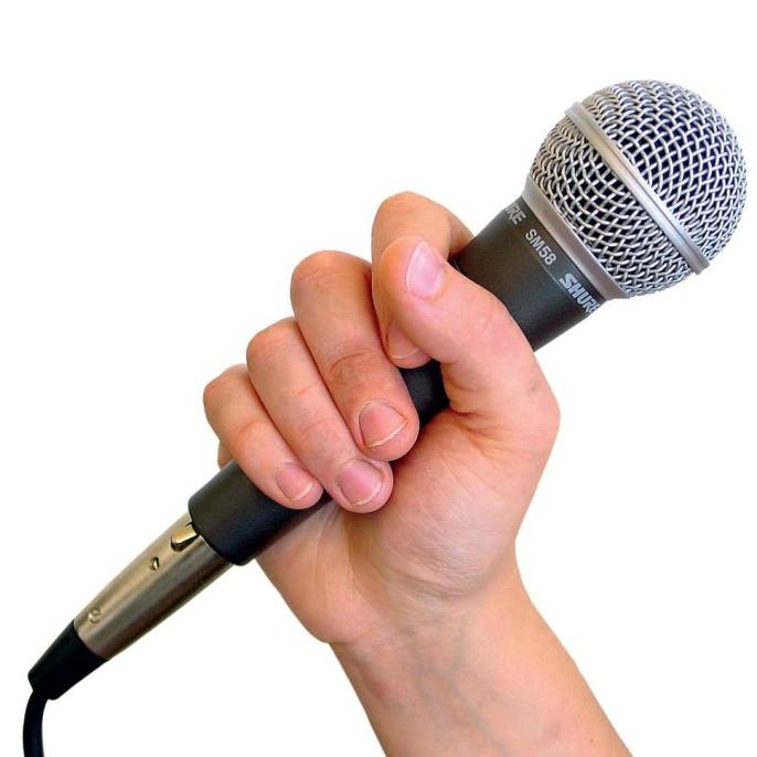 Mikrofon Kabel Shure Sm58 Dynamic Microphone Vocal Legendary Live Mic