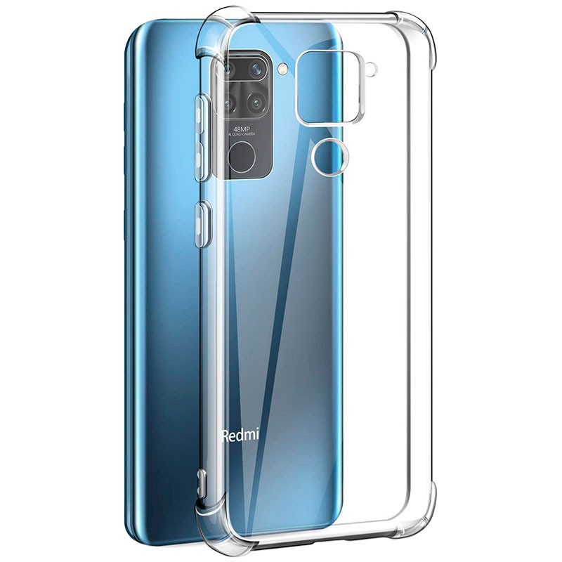 Soft Case Silikon Redmi Note 9 dan Note 9 Pro Bening Transparant Airbag Anti Crack Tebal