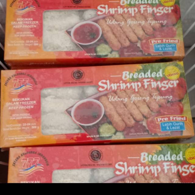 

frozen food shrimp finger