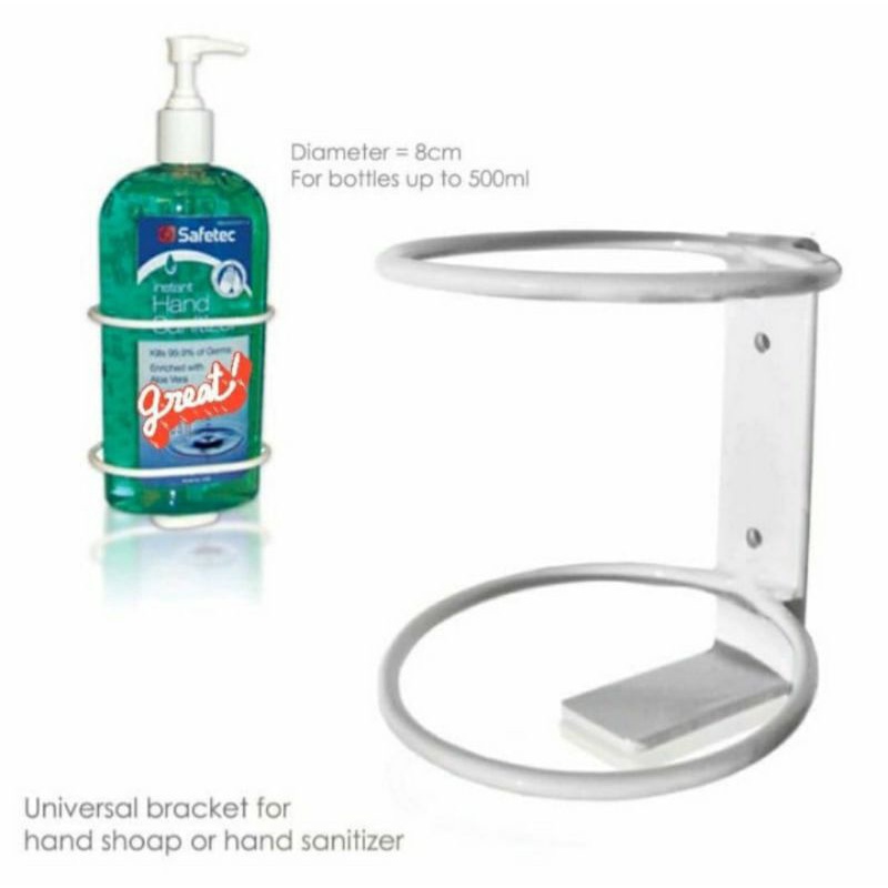 Bracket Hand Sanitizer 500 ml / Dudukan Hand Sanitizer