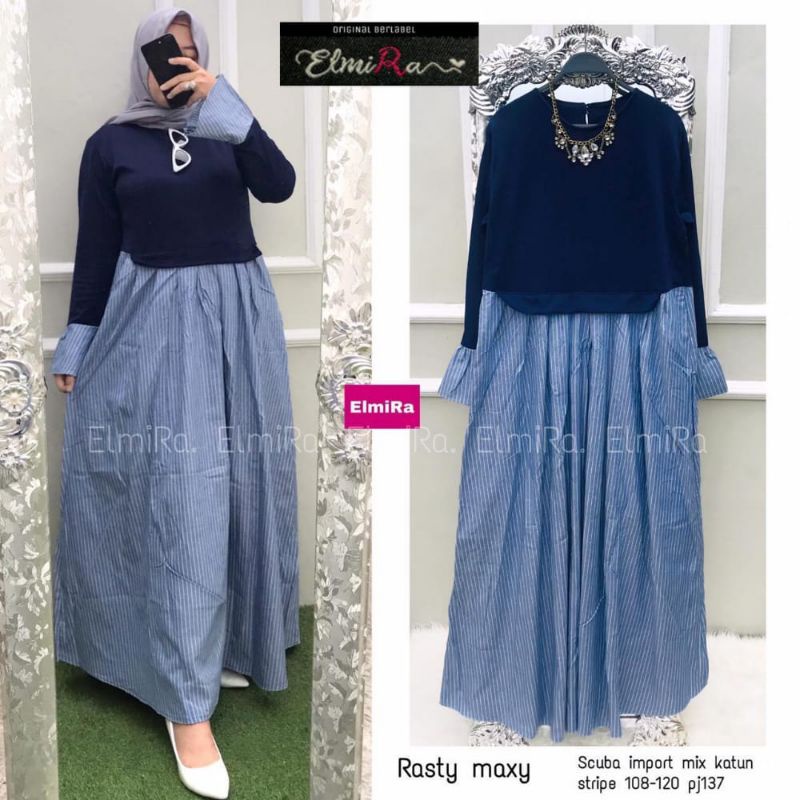 Rasty Maxy By Elmira Gamis Jumbo Mayung