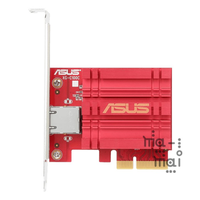 ASUS LAN Card PCle XG-C100C 10Gbps Wired RJ45 10GBase-T PCIe Network Adapter