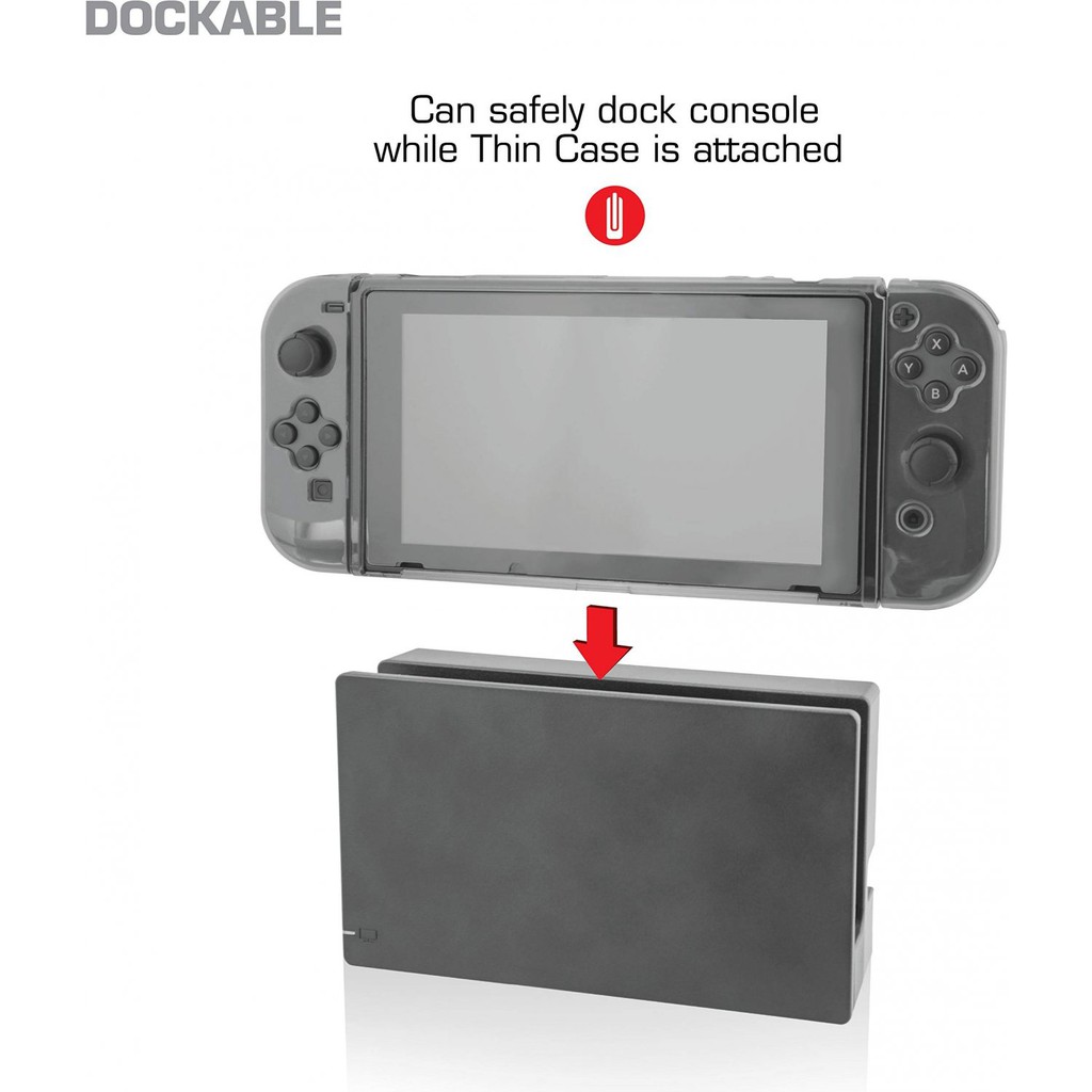 Switch NYKO THIN CASE CLEAR COLOR