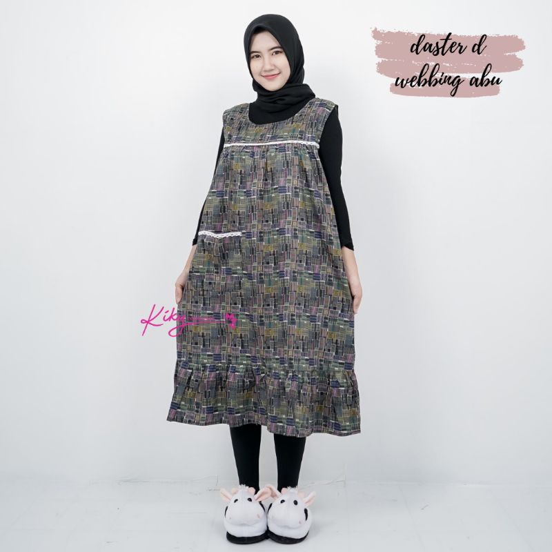 Homedress Daster Katun Jepang Premium Ori Cantik Murah Model D Pendek Size S ld 100 M ld 110