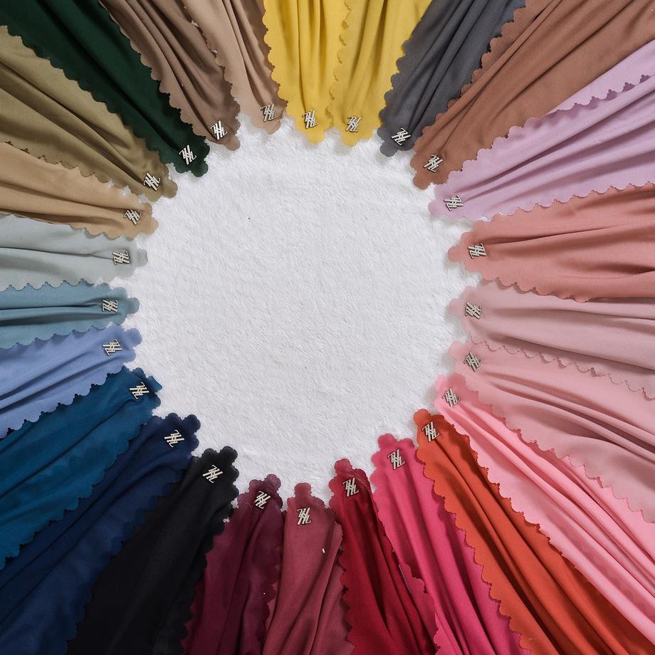 ™ Lasercut Voile Scarf - In Colors | Zysku Xena ☋