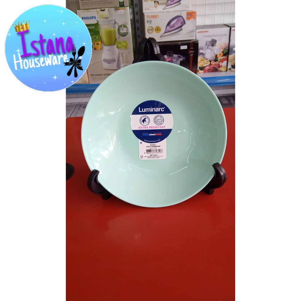 PIRING SOP 20CM DIWALI L.TURQUOISE LUMINARC