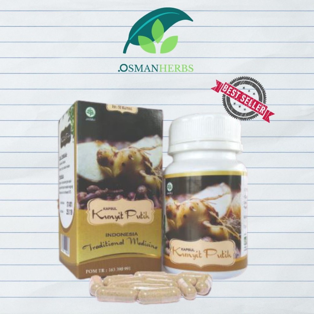 

Herbal Pencernaan Kunyit Putih Kapsul
