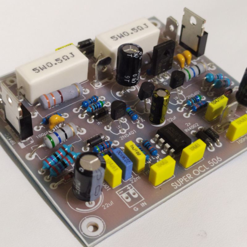 Socl 506 fiber Fr4 driver amplifier