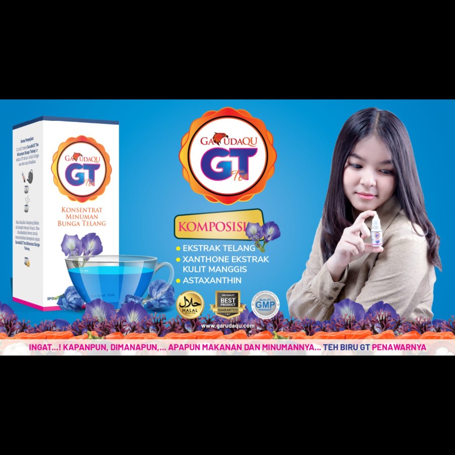 

Teh Biru + GT Garudaqu Tea + Teh Bunga Telang + Manfaat Bunga Telang