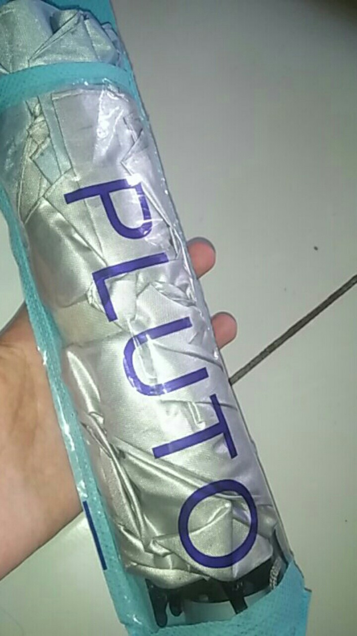 Payung Lipat 3 Pluto Warna Warni ( Random Colour )