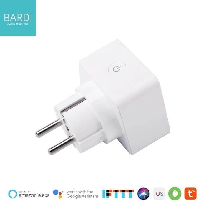 BARDI Smart PLUG WiFi Wireless Colokan - IoT Smart Home Colokan Steker