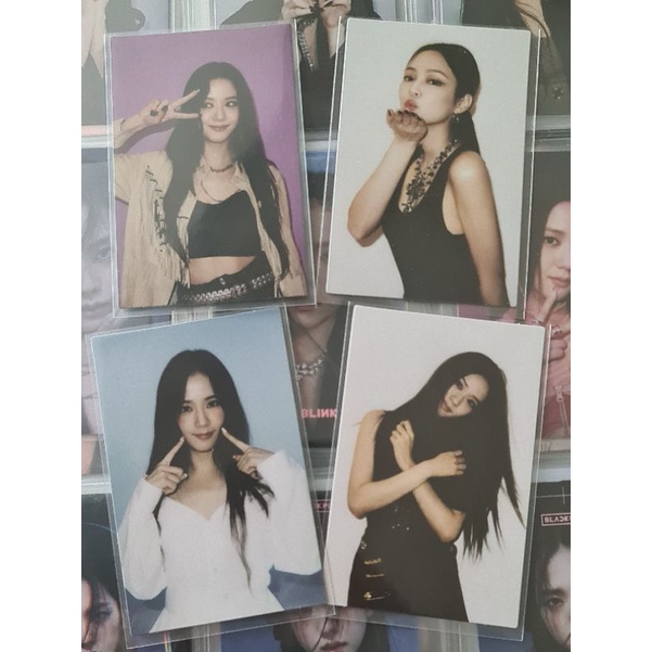 Blackpink Photocard The Album - Jisoo Jennie PC