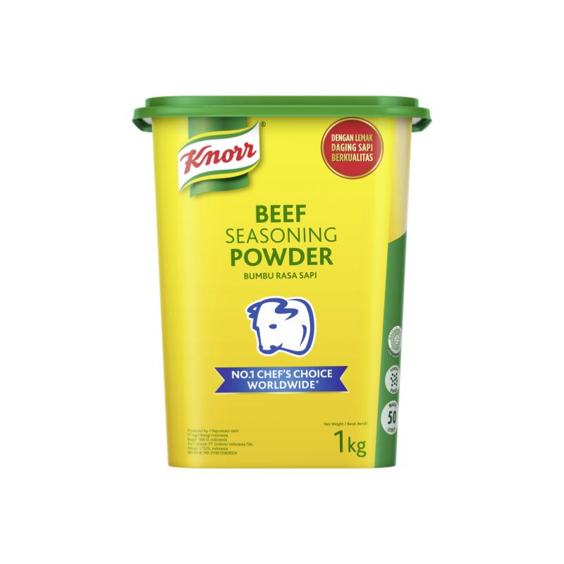 

knorr beef seasoning powder 1 kg penyedap rasa