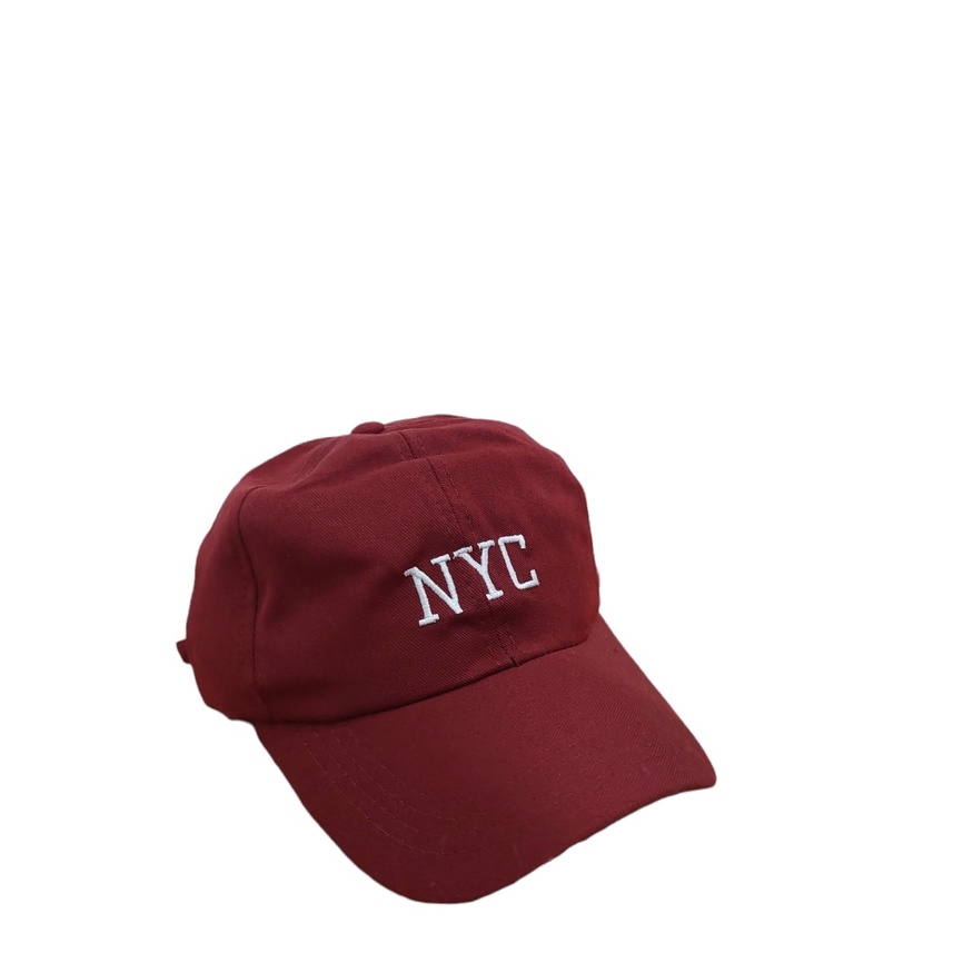 Topi  NYC Baseball Ring Besi / Topi Bordir NYC Unisex Remaja Dewasa Kualitas Disto Premium