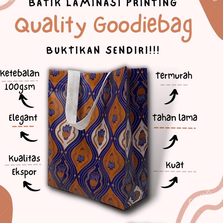 

Terkini 0QBFO goodie bag 3D Laminasi Batik P77 Best Seller