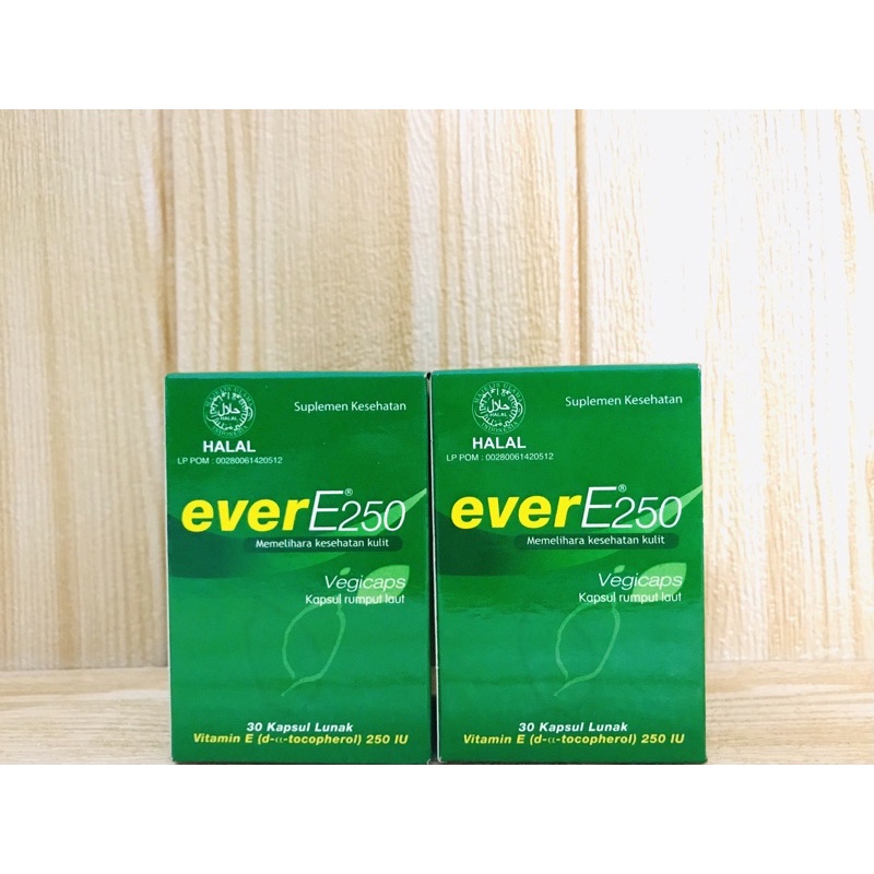 EVER E 250 IU 1 Strip | EVER E 250 IU 1 Botol | Memelihara Kesehatan Kulit