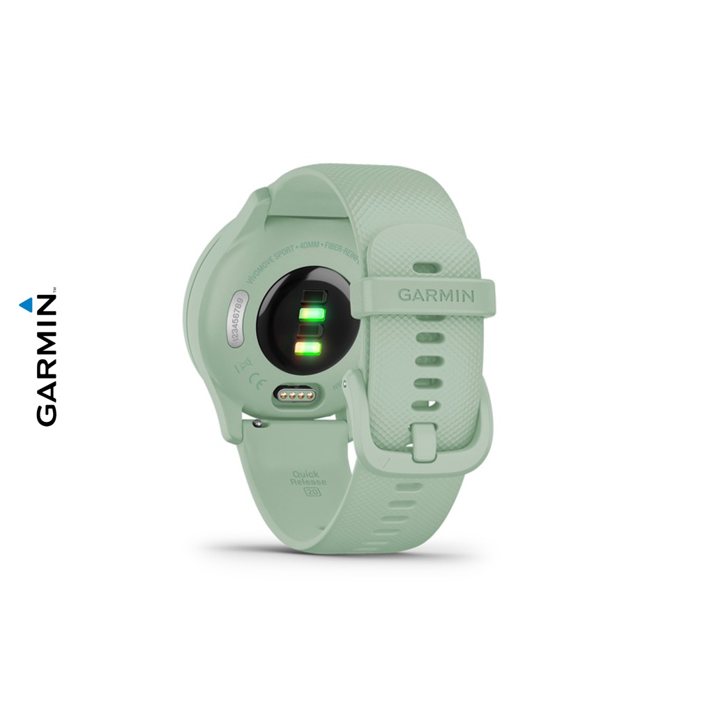 Garmin Vivomove Sport Hybrid / Vivo Move Black Garansi Resmi TAM 2 Tahun