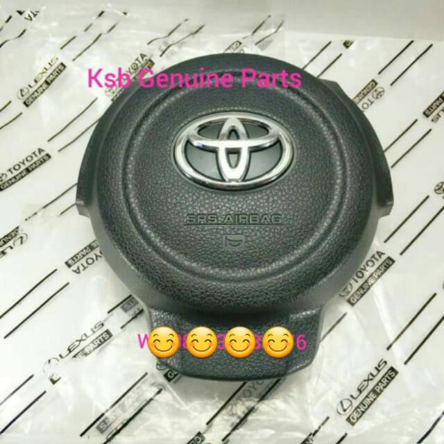 Cover AirBag Stir Agya Toyota Original Air Bag Penutup Klakson Asli