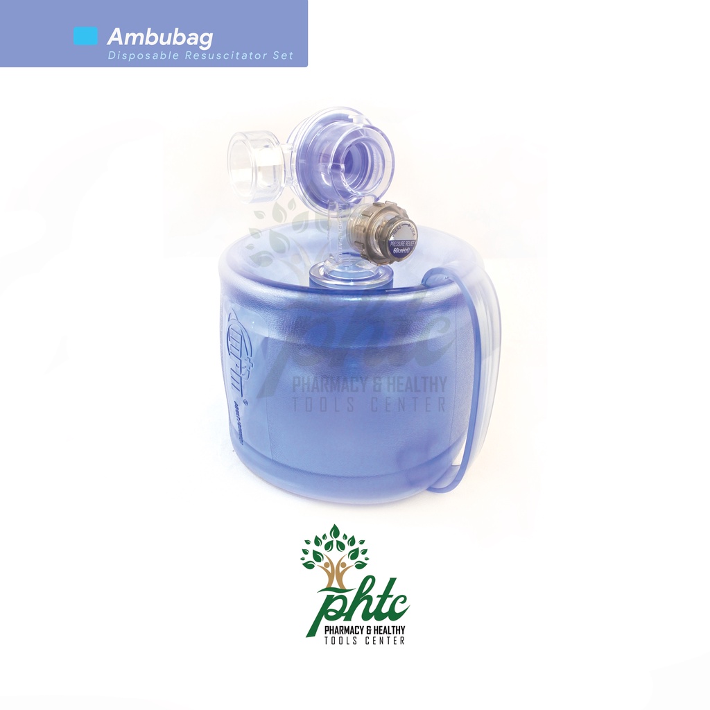 MPM Amubag l Set Resuscitator Sekali Pakai - Disposable Resuscitator Set