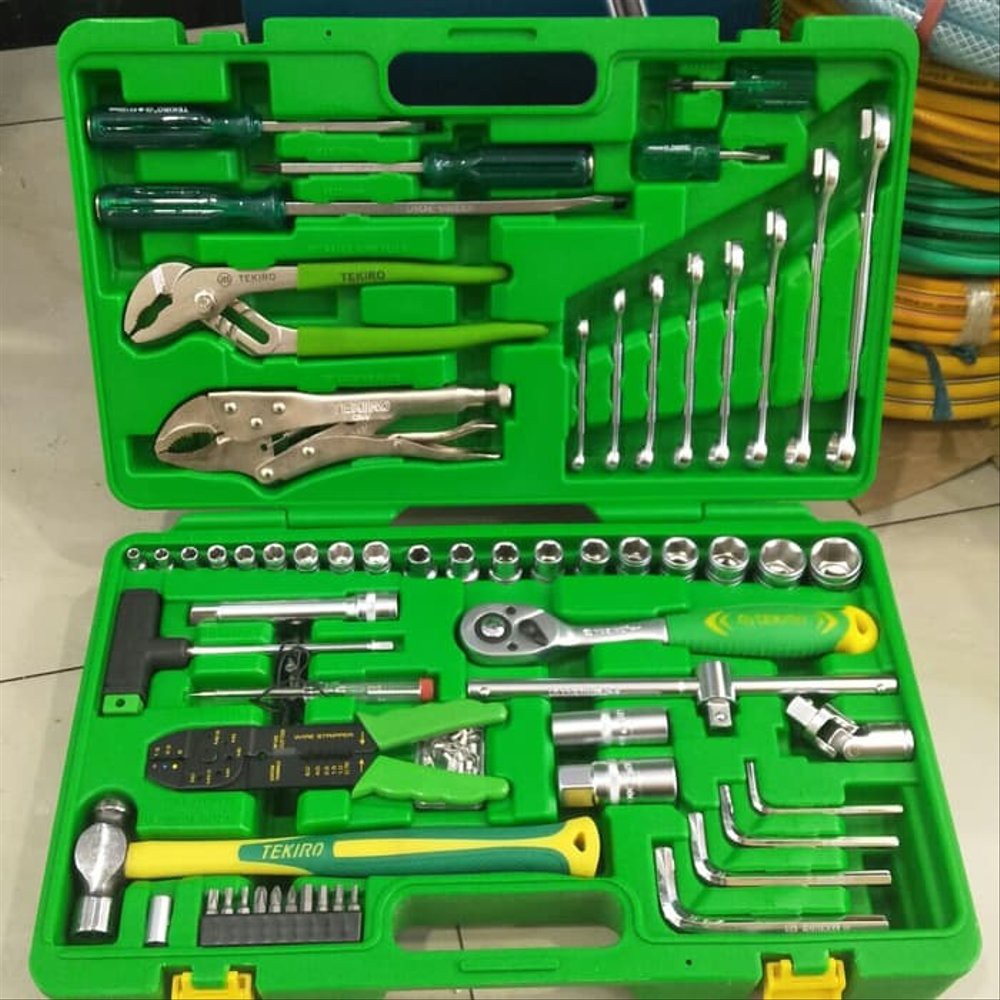 Tekiro mechanic tools 100pcs box plastik