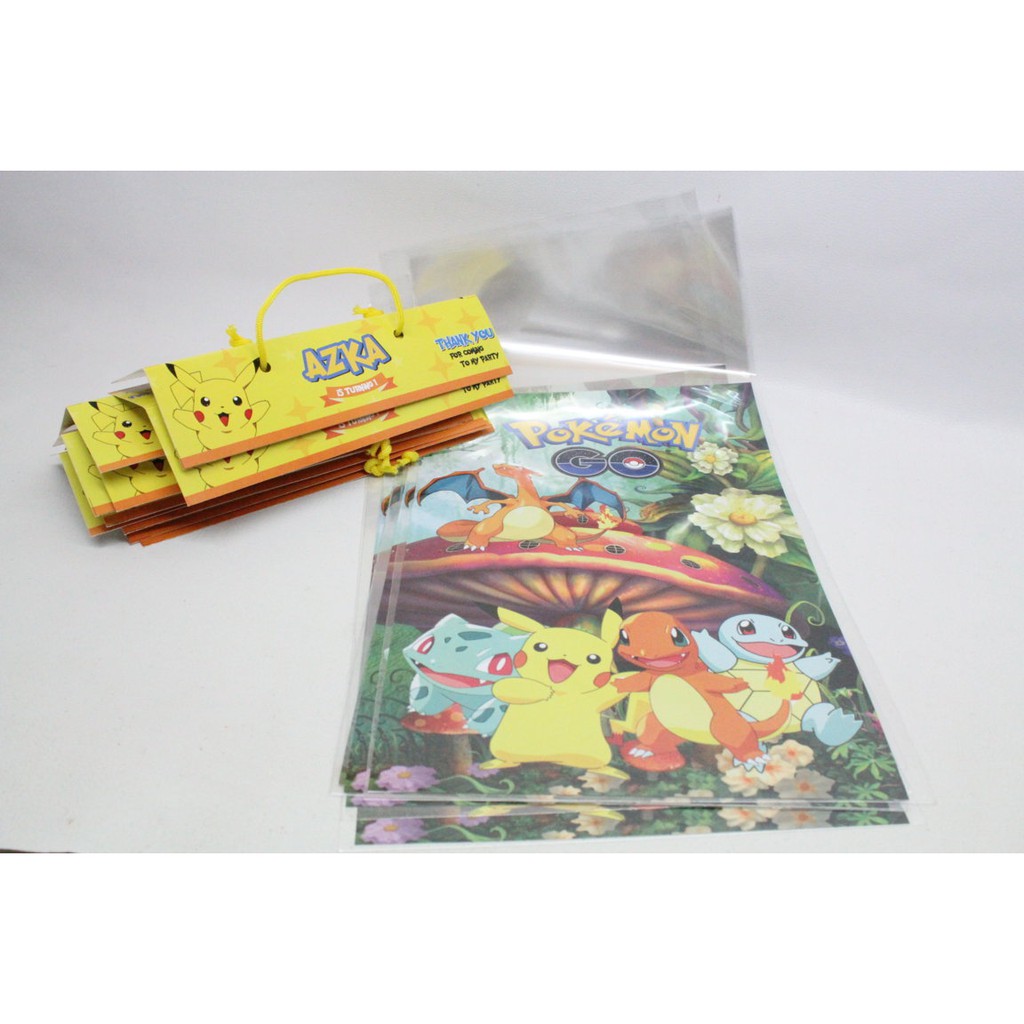 

PLASTIK SNACK POKEMON / PLASTIK SNACK PIKACHU / PLASTIK SNACK ULTAH POKEMON PIKACHU