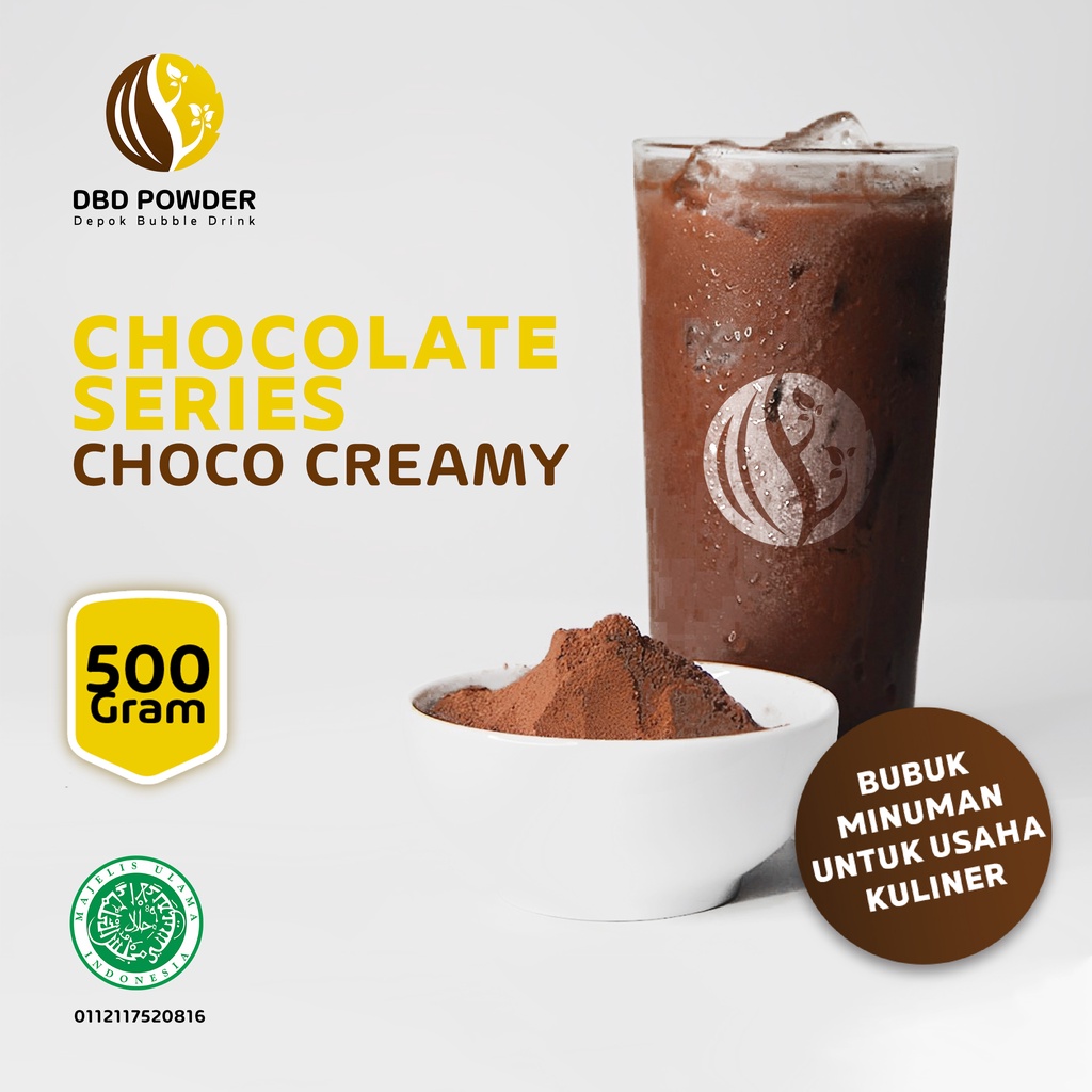 

Bubuk Minuman Cokelat Creamy 500 gram - Powder Choco Creamy 500 gram