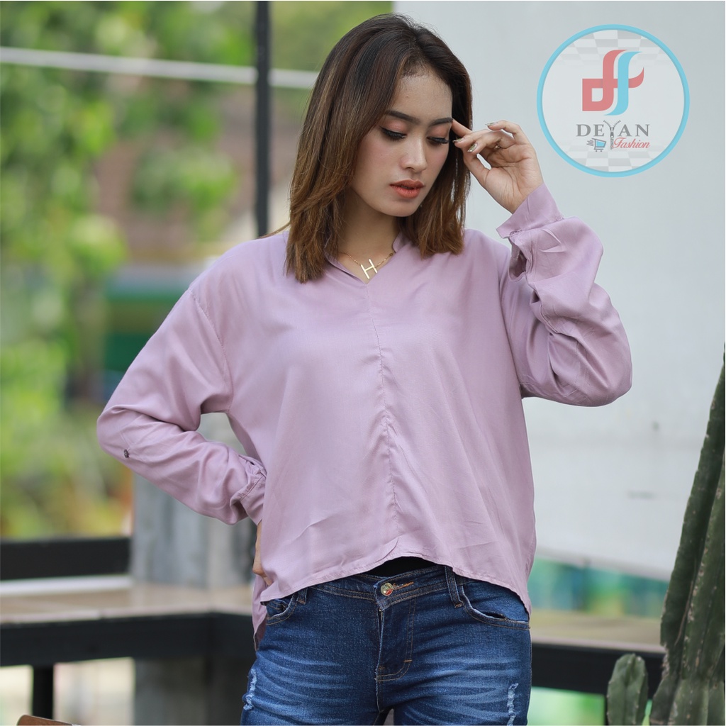 MEYRA BLOUSE KATUN RAYON OVERSIZE-6