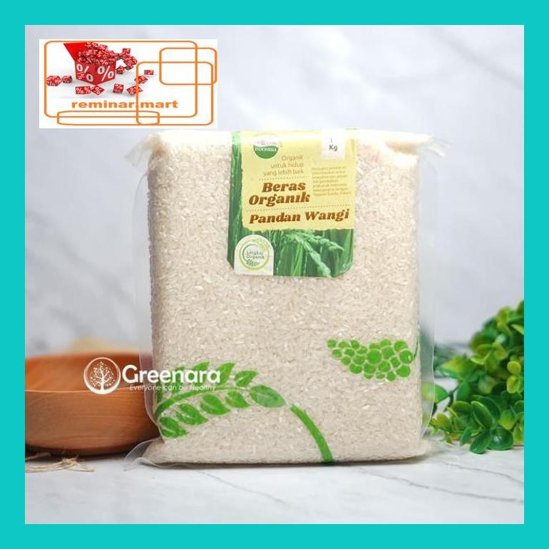 

S0Bers Beras 1-Kg Pandan Wangi / Lingkar Organik Ric0S50B