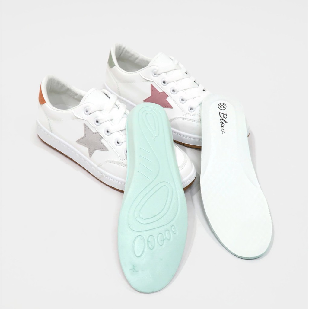 Blow Bunga Sepatu Sneakers Wanita Korea Casual BLTF 0039-7