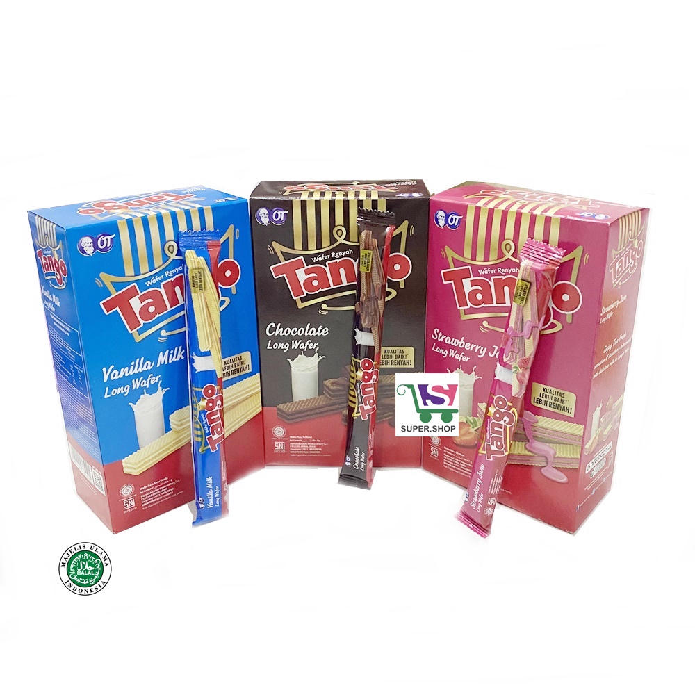 

Wafer Tango Chocolate / Strawberry / Vanilla Milk (20 pcs)
