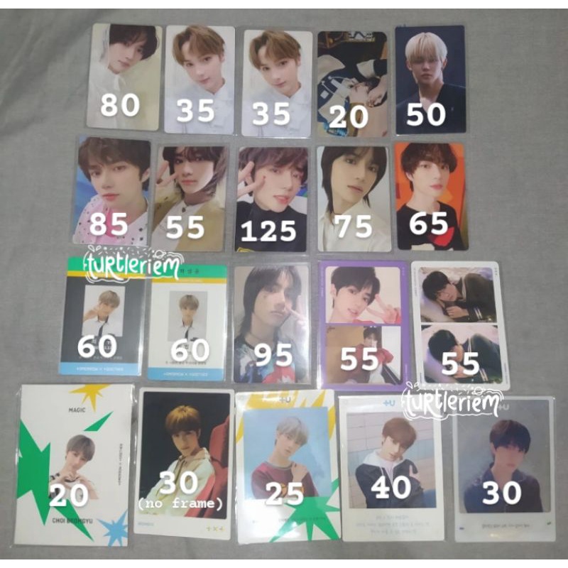 Pc txt beomgyu r & dvd fanlive