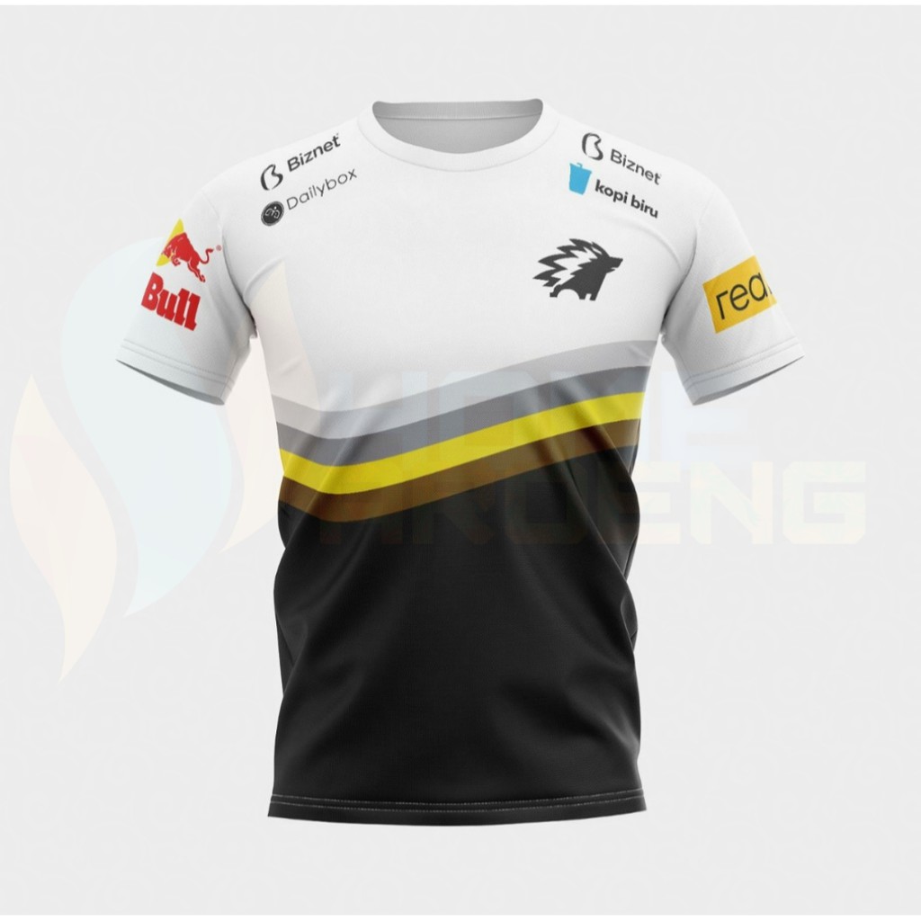 Baju Kaos Jersey Gaming ONIC ESPORT PRO 2020 ML,PUBG,FF Free Nickname