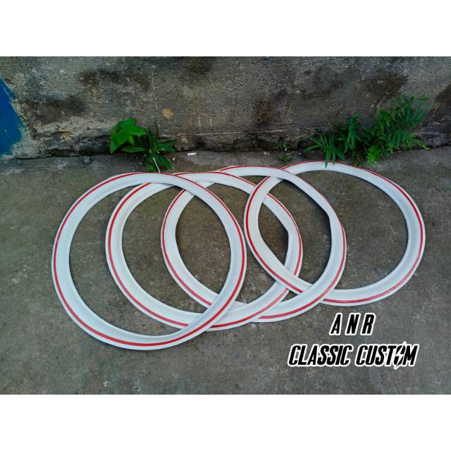 Lis Ban Ring 17 List ban ring 17 warna merah List ban Honda Astrea Grand Prima Legenda Astrea 800