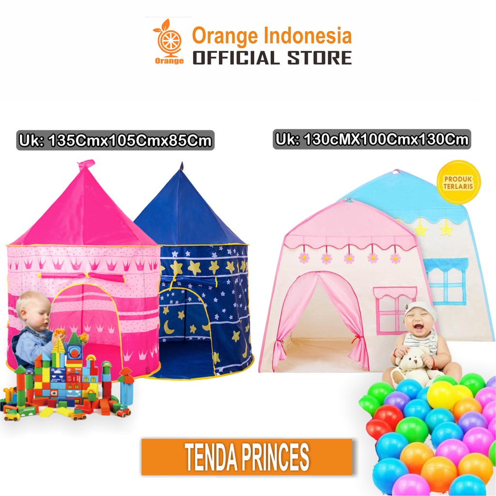 Tenda + Alas Anak Tenda Motif  Karakter Anak autdoor dan Indoor WHFURNITURE