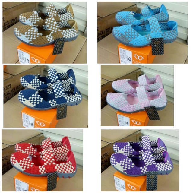 Sepatu rajut oggo anak