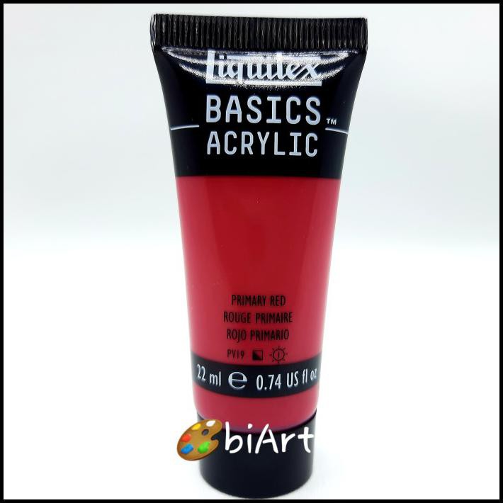 

Best Seller Cat Akrilik Liquitex Basics Acrylic 22 Ml Primary Red