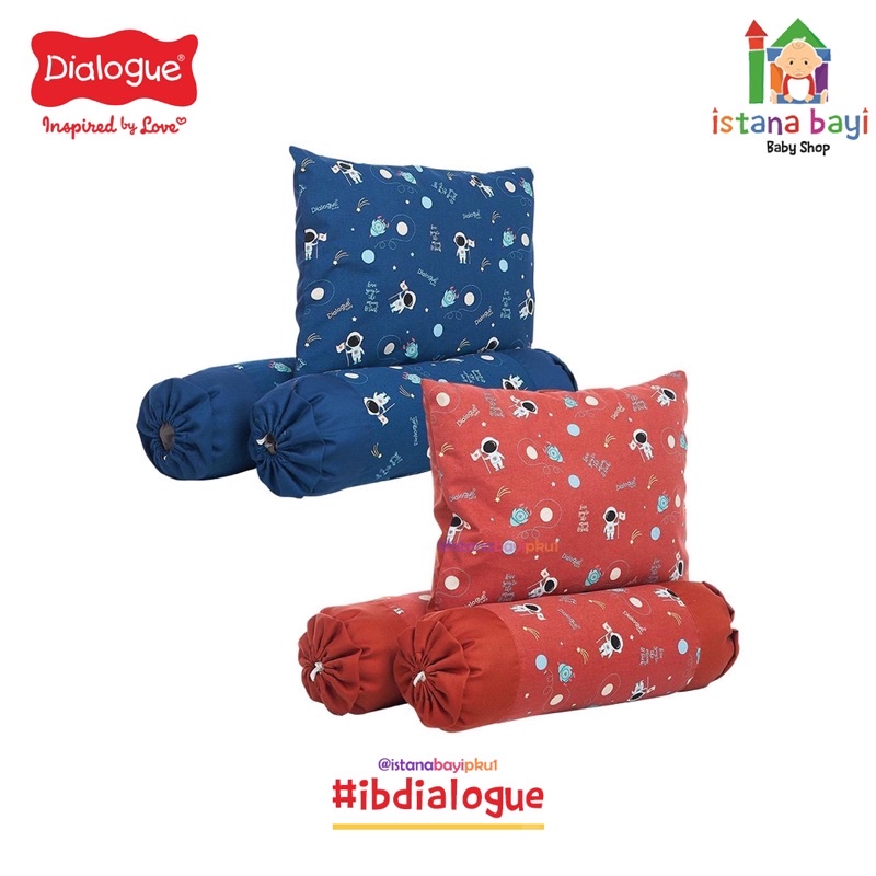 Dialogue Baby Bantal GUling Set Balita Planet Series DGB1005/DLB374/ BANTAL GULING SET